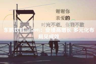 东鹏饮料(605499)：业绩高增长 多元化布局见成效