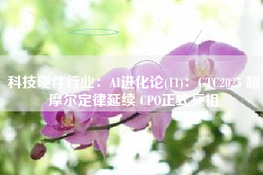 科技硬件行业：AI进化论(11)：GTC2025 超摩尔定律延续 CPO正式亮相