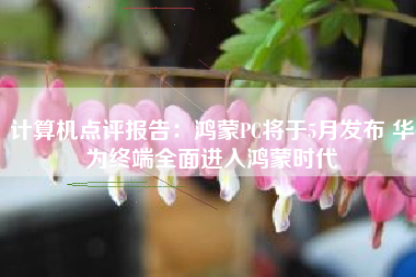 计算机点评报告：鸿蒙PC将于5月发布 华为终端全面进入鸿蒙时代
