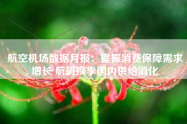 航空机场数据月报：提振消费保障需求增长 航班换季国内供给消化
