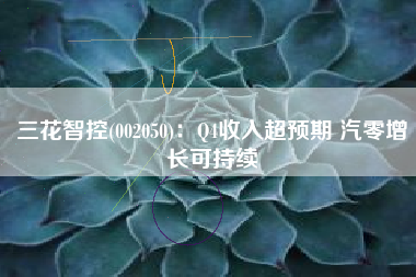 三花智控(002050)：Q4收入超预期 汽零增长可持续