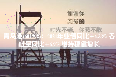 青岛港(601298)：2024年业绩同比+6.33% 吞吐量同比+6.9% 维持稳健增长