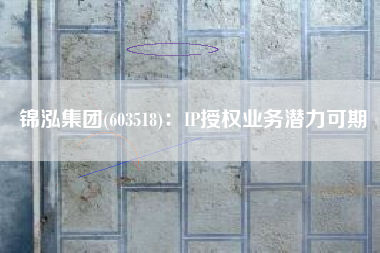 锦泓集团(603518)：IP授权业务潜力可期
