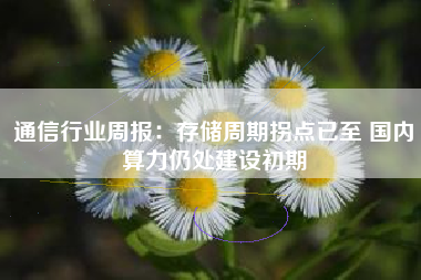 通信行业周报：存储周期拐点已至 国内算力仍处建设初期