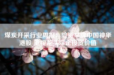 煤炭开采行业周报：险资举牌中国神华港股 重视龙头煤企投资价值