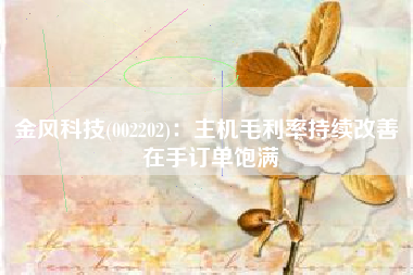 金风科技(002202)：主机毛利率持续改善 在手订单饱满