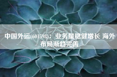 中国外运(601598)：业务量稳健增长 海外布局渐趋完善