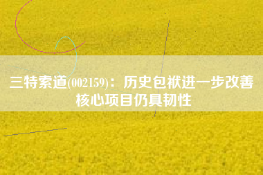 三特索道(002159)：历史包袱进一步改善 核心项目仍具韧性