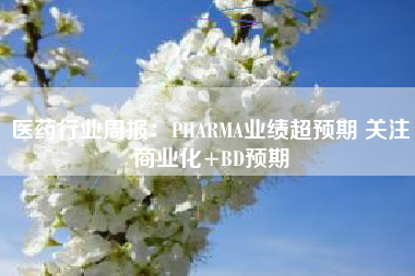医药行业周报：PHARMA业绩超预期 关注商业化+BD预期
