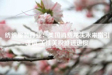 纺织服装行业：美国消费龙头未来指引谨慎 关注关税推进进度