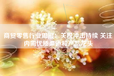 商贸零售行业周报：关税冲击持续 关注内需优质渠道和产品龙头