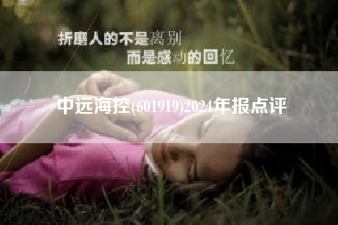 中远海控(601919)2024年报点评