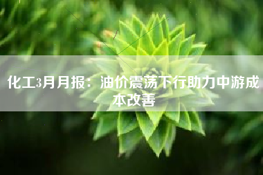 化工3月月报：油价震荡下行助力中游成本改善