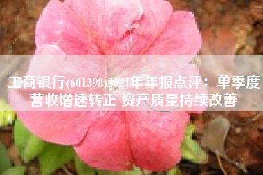 工商银行(601398)2024年年报点评：单季度营收增速转正 资产质量持续改善