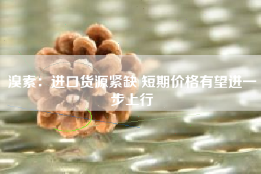 溴素：进口货源紧缺 短期价格有望进一步上行