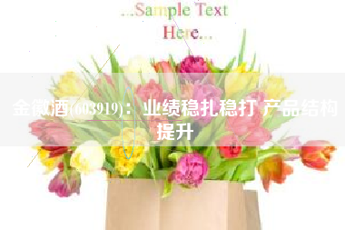 金徽酒(603919)：业绩稳扎稳打 产品结构提升