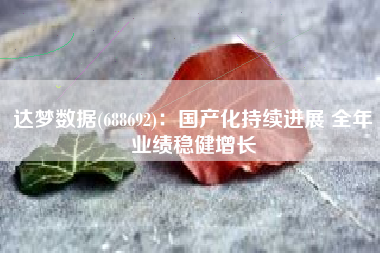 达梦数据(688692)：国产化持续进展 全年业绩稳健增长