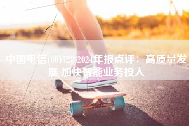 中国电信(601728)2024年报点评：高质量发展 加快智能业务投入