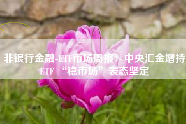 非银行金融-ETF市场周报：中央汇金增持ETF “稳市场”表态坚定