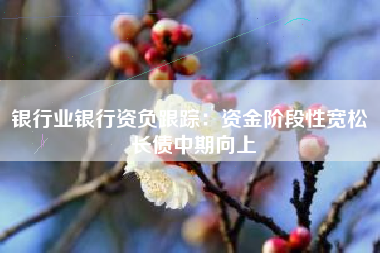 银行业银行资负跟踪：资金阶段性宽松 长债中期向上