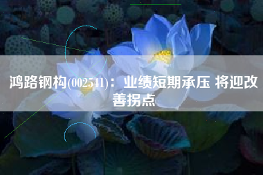 鸿路钢构(002541)：业绩短期承压 将迎改善拐点