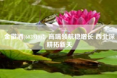 金徽酒(603919)：高端领航稳增长 西北深耕拓新天