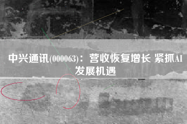 中兴通讯(000063)：营收恢复增长 紧抓AI发展机遇