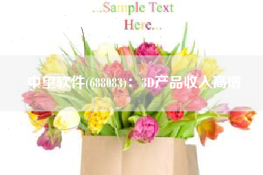 中望软件(688083)：3D产品收入高增