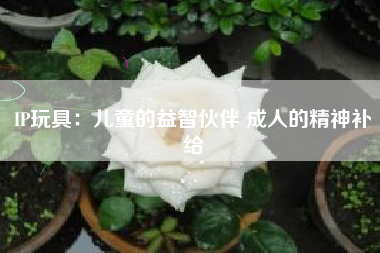 IP玩具：儿童的益智伙伴 成人的精神补给