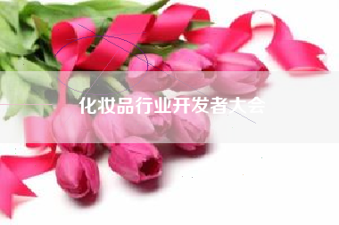 化妆品行业开发者大会