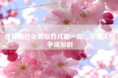 计算机行业周报四月第一周：中美关税争端加剧