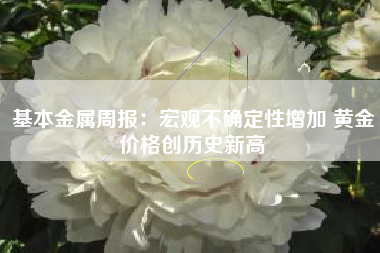 基本金属周报：宏观不确定性增加 黄金价格创历史新高