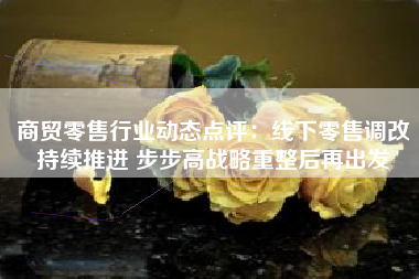 商贸零售行业动态点评：线下零售调改持续推进 步步高战略重整后再出发