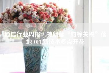 通信行业周报：特朗普“对等关税”落地 OFC新技术多点开花