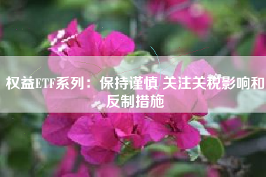 权益ETF系列：保持谨慎 关注关税影响和反制措施