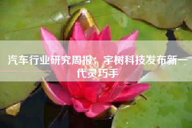 汽车行业研究周报：宇树科技发布新一代灵巧手