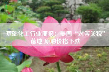 基础化工行业周报：美国“对等关税”落地 原油价格下跌