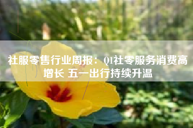 社服零售行业周报：Q1社零服务消费高增长 五一出行持续升温