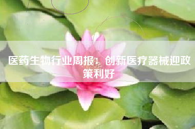 医药生物行业周报：创新医疗器械迎政策利好