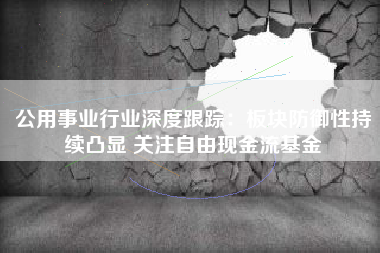 公用事业行业深度跟踪：板块防御性持续凸显 关注自由现金流基金