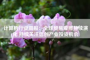 计算机行业周报：全球贸易摩擦持续演化 持续关注信创产业投资机会