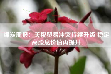 煤炭周报:关税贸易冲突持续升级 稳定高股息价值再提升 煤炭周报:关税贸易冲突持续升级 稳定高股息价值再提升