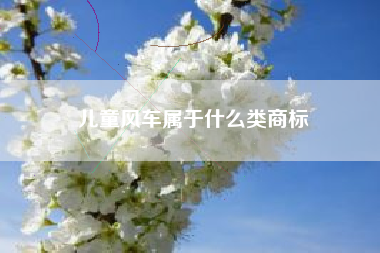 儿童风车属于什么类商标