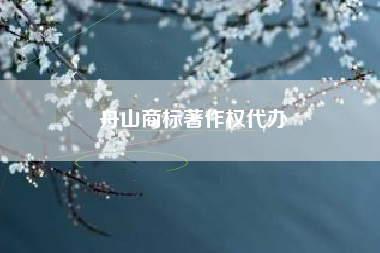 舟山商标著作权代办
