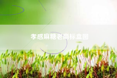 孝感麻糖老商标盒图