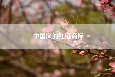 中国风的红酒商标