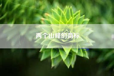 两个山峰的商标