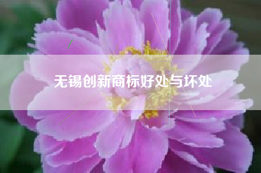 无锡创新商标好处与坏处