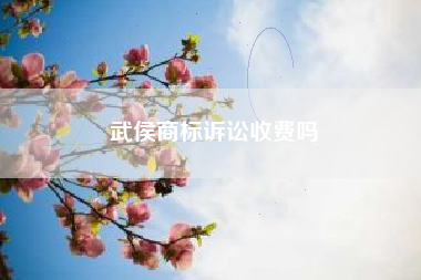 武侯商标诉讼收费吗