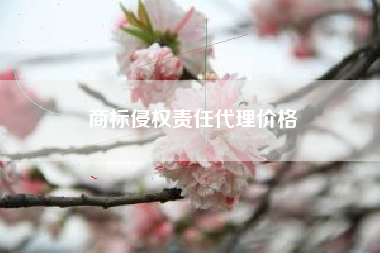 商标侵权责任代理价格